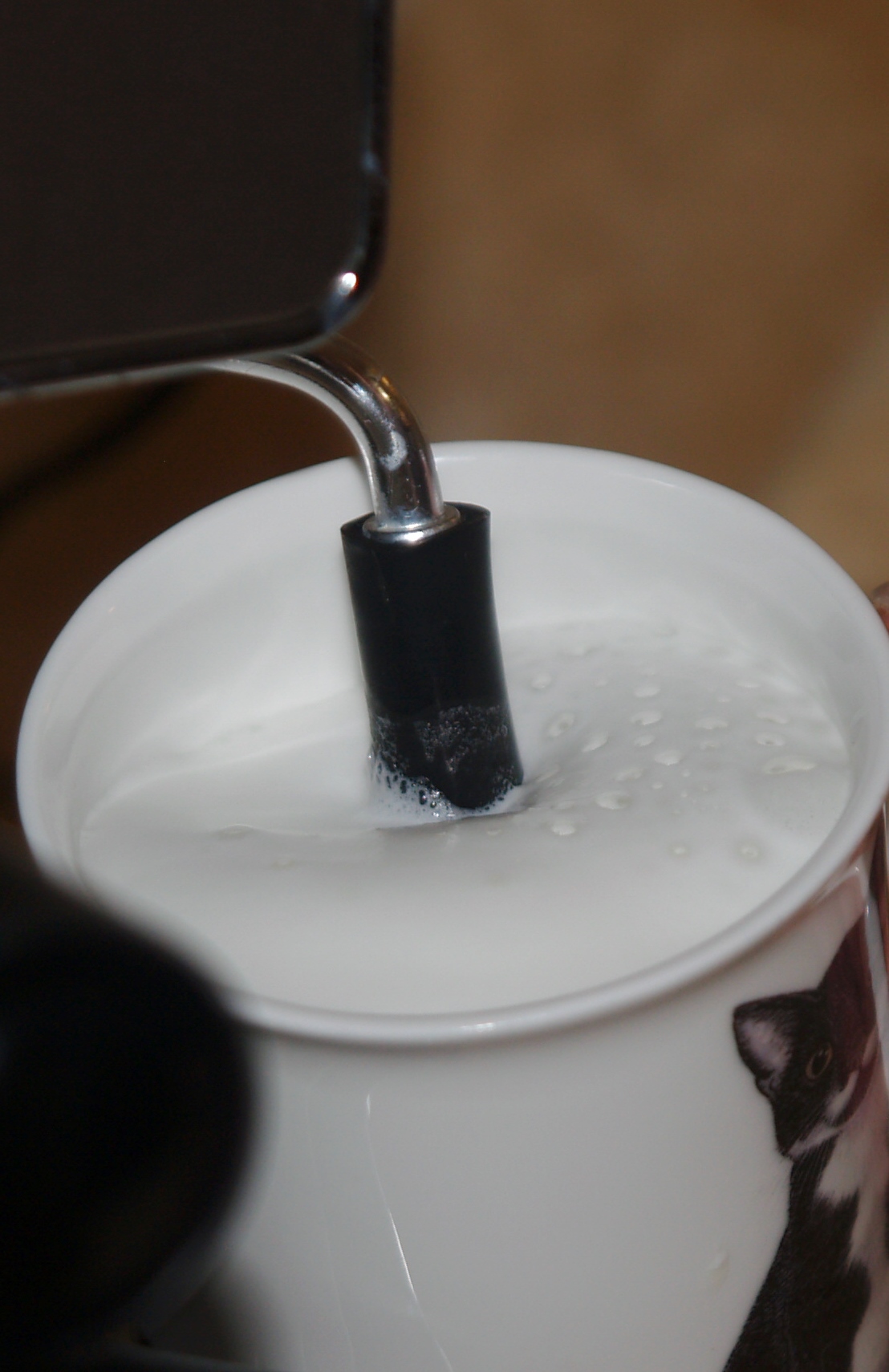 Steaming and Foaming Milk with an Espresso Machine