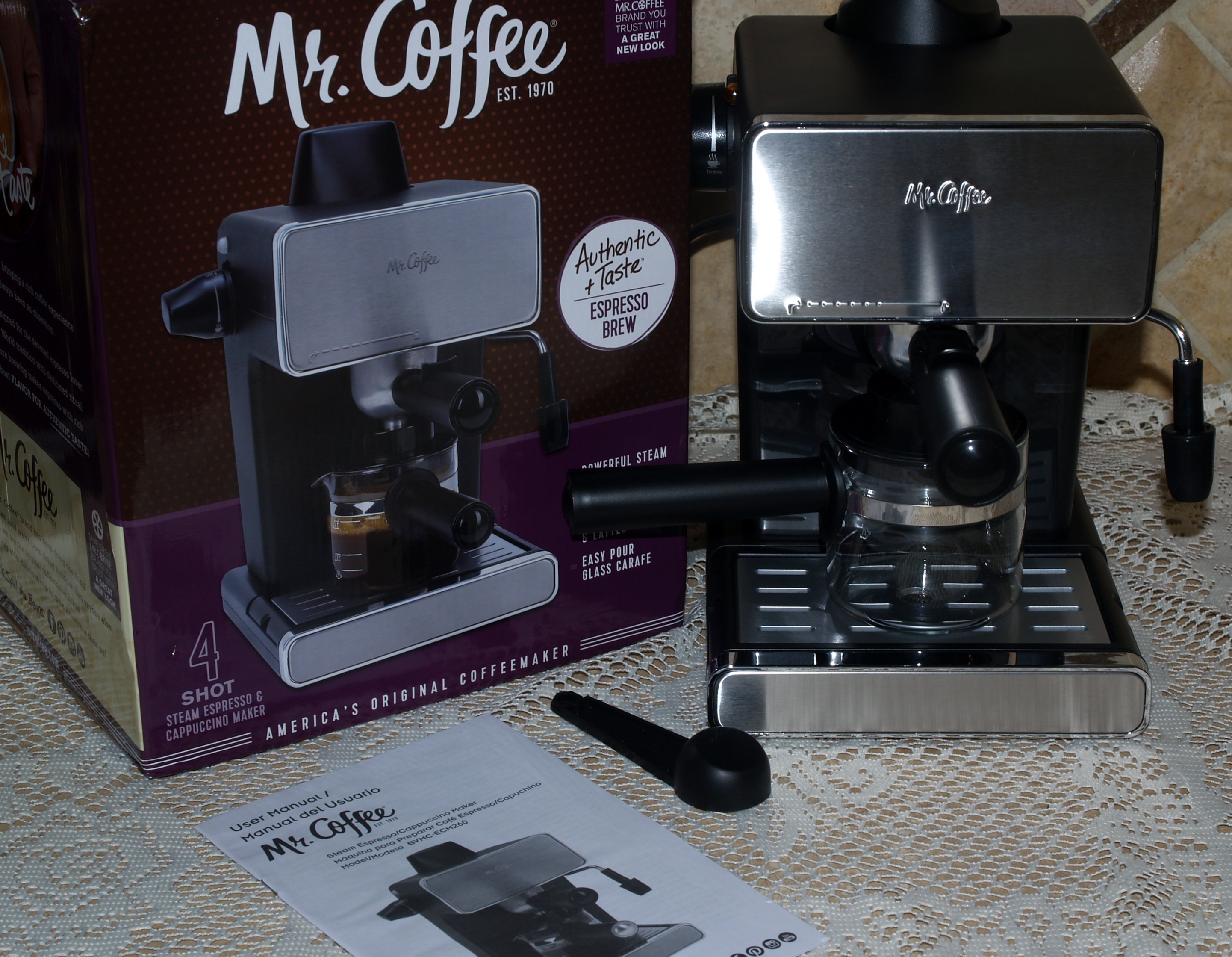 Mr. Coffee Steam Espresso Maker : Review and First Impressions