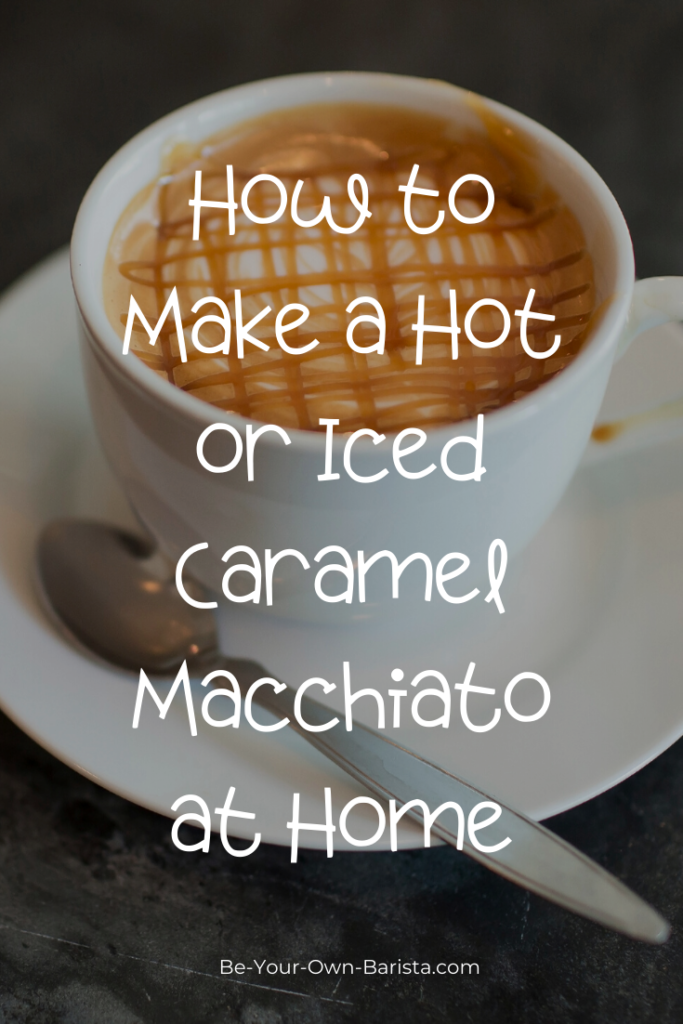 how to make a caramel frappe at home