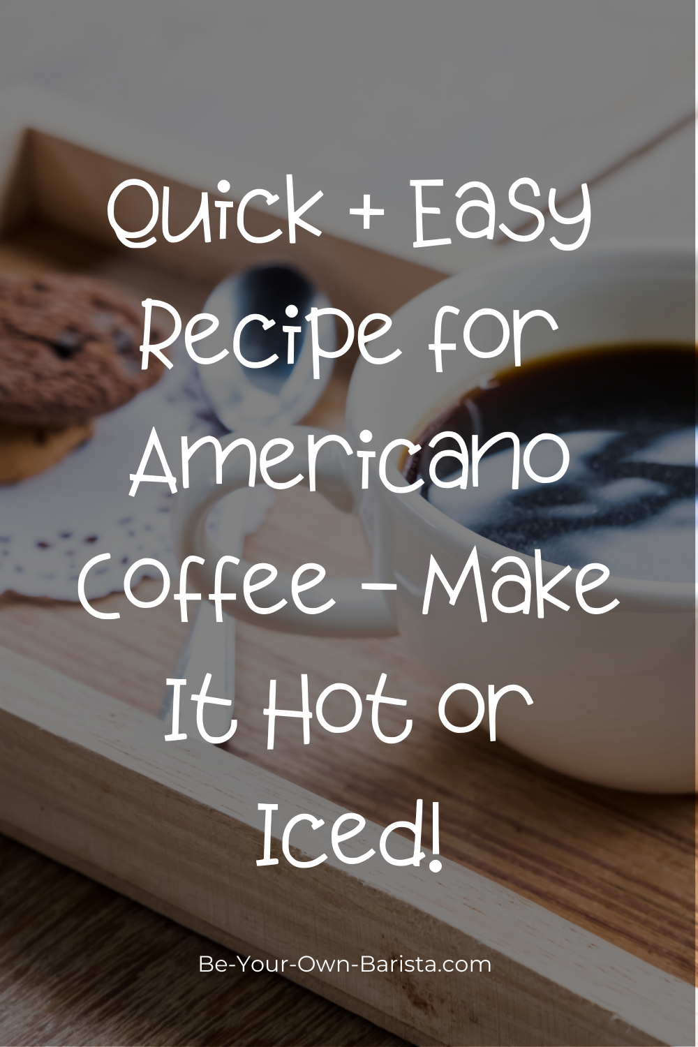 Quick + Easy Recipe for Americano Coffee - Make It Hot or Iced!